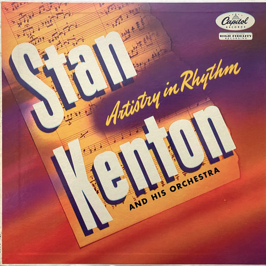 Stan Kenton And His Orchestra : Artistry In Rhythm (LP, Mono, RE, Scr)