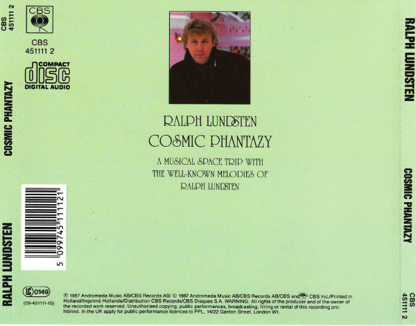 Ralph Lundsten : Cosmic Phantazy (CD, Comp)