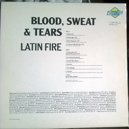 Blood, Sweat And Tears : Latin Fire (LP)