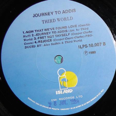 Third World : Journey To Addis (LP, Album)