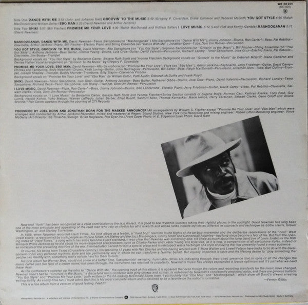 David "Fathead" Newman : Mr. Fathead (LP, Album)