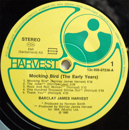 Barclay James Harvest : Mocking Bird - The Early Years (LP, Comp)