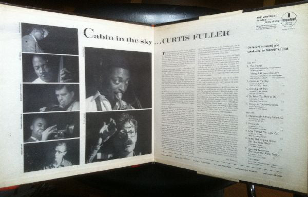 Curtis Fuller : Cabin In The Sky (LP, Album, Mono, Gat)