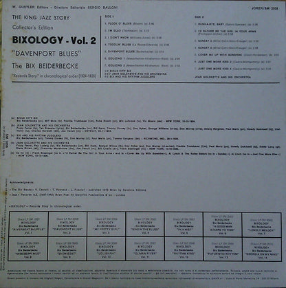 Bix Beiderbecke : Bixology "Davenport Blues" (LP, Comp)
