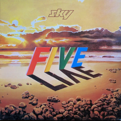 Sky (4) : Sky Five Live (2xLP, Album, Gat)