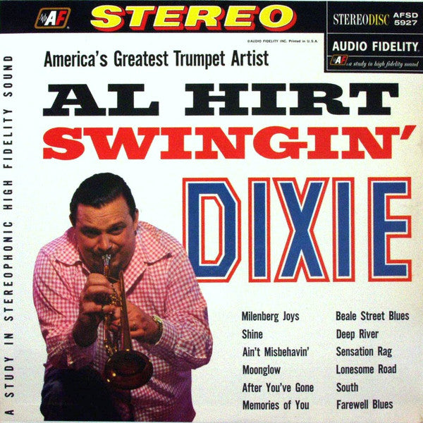 Al Hirt : Swingin' Dixie (LP, Album)