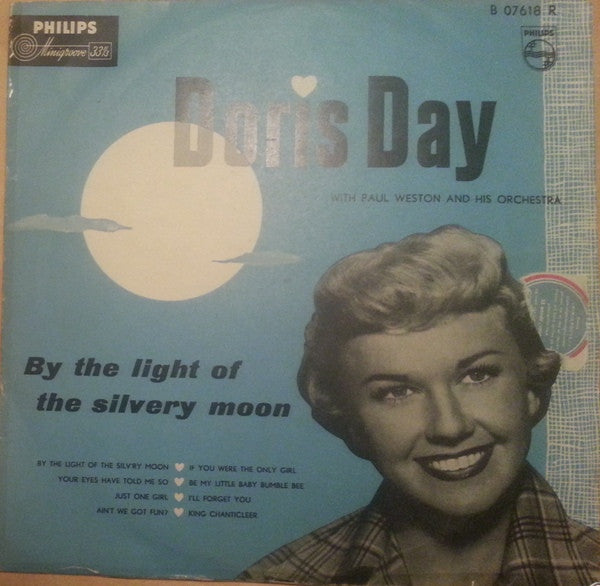 Doris Day With Paul Weston And His Orchestra : By The Light Of The Silvery Moon (10", Album)