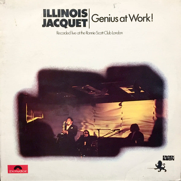 Illinois Jacquet : Genius At Work! (LP, Album)