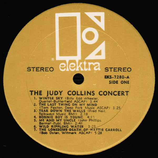 Judy Collins : The Judy Collins Concert (LP, Album, RE, All)