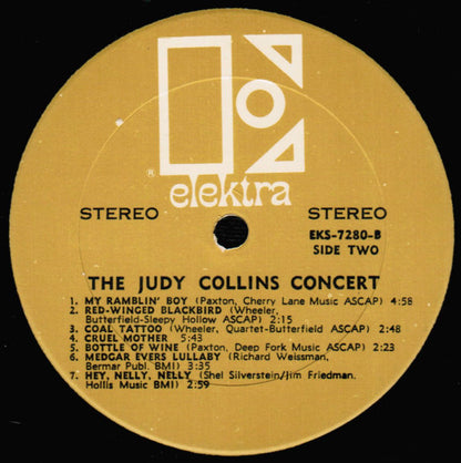 Judy Collins : The Judy Collins Concert (LP, Album, RE, All)