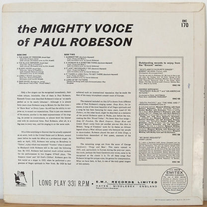 Paul Robeson : The Mighty Voice Of Paul Robeson (LP, Mono)