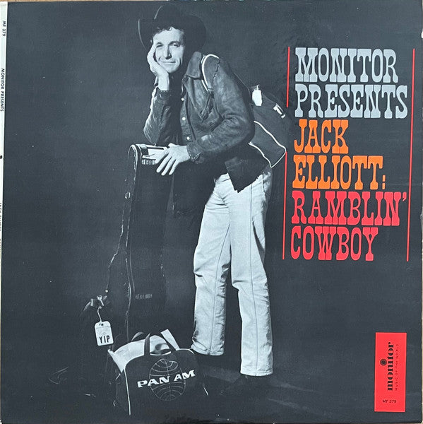 Ramblin' Jack Elliott : Jack Elliott:  Ramblin' Cowboy (LP, Album, Mono)