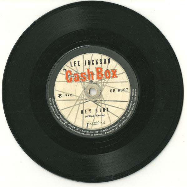 Lee Jackson (6) : Hey Girl (7", Single)