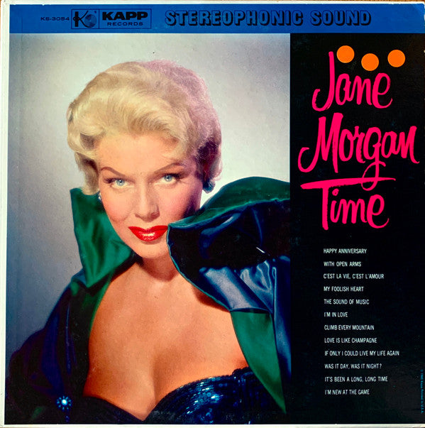 Jane Morgan : Jane Morgan Time (LP)