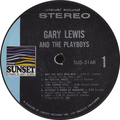 Gary Lewis & The Playboys : Gary Lewis & The Playboys (LP, Comp, Styrene)