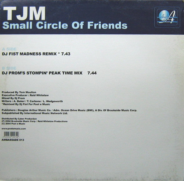 TJM : Small Circle Of Friends (12")