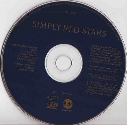 Simply Red : Stars (CD, Album)