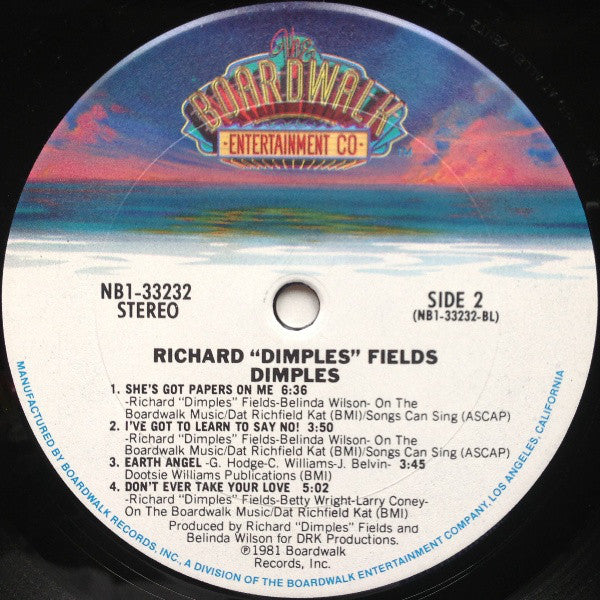 Richard 'Dimples' Fields : Dimples (LP, Album)