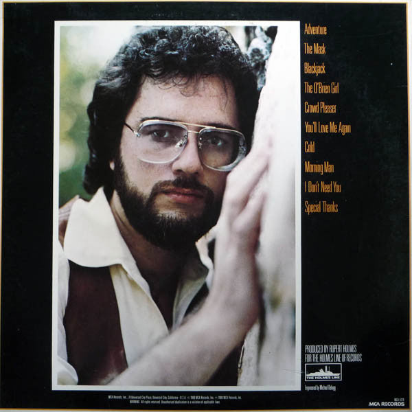 Rupert Holmes : Adventure (LP, Album, Glo)