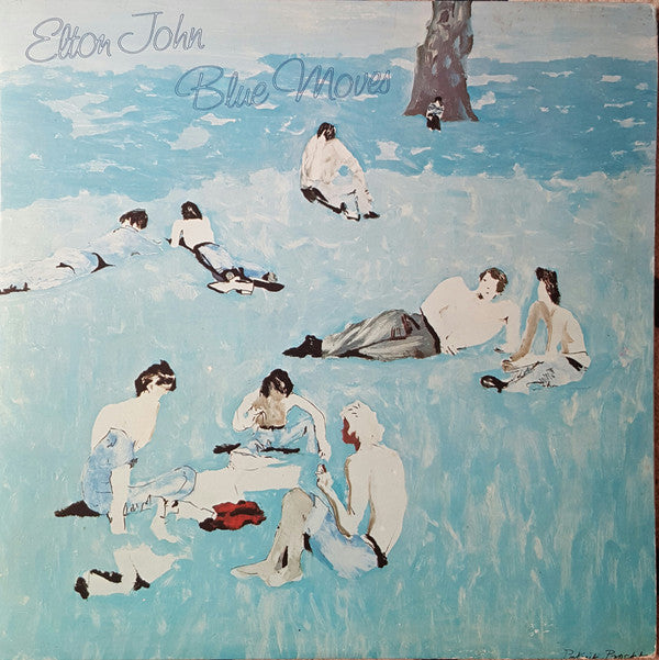 Elton John : Blue Moves (2xLP, Album, Gat)