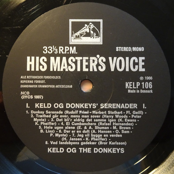 Keld & The Donkeys : Serenader (LP, Album)