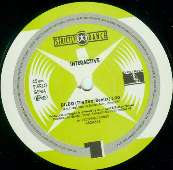 Interactive : Dildo (Remix) (12", Maxi)