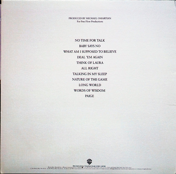 Christopher Cross : Another Page (LP, Album, Club)