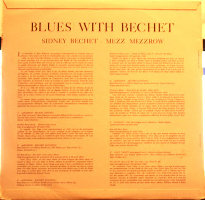 Sidney Bechet, Mezz Mezzrow : Blues With Bechet (LP, Comp)