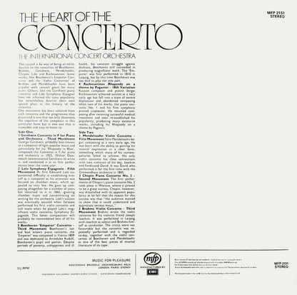 International Concert Orchestra : The Heart Of The Concerto (LP)