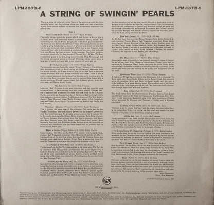 Various : A String Of Swingin' Pearls (LP, Comp, Mono, Top)