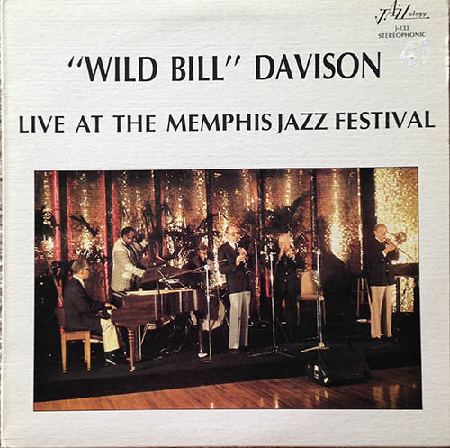 Wild Bill Davison : Live At The Memphis Jazz Festival (LP, Album)