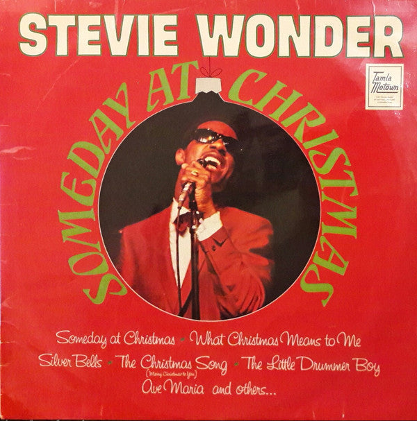 Stevie Wonder : Someday At Christmas (LP, Album, Mono)