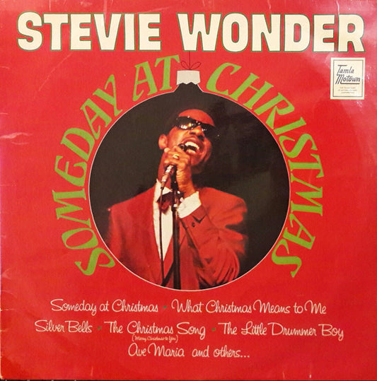 Stevie Wonder : Someday At Christmas (LP, Album, Mono)