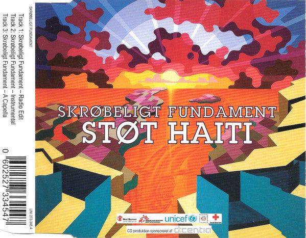 Støt Haiti : Skrøbeligt Fundament (CD, Single)