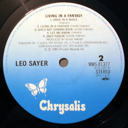 Leo Sayer : Living In A Fantasy (LP, Album)