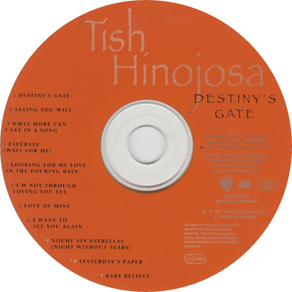 Tish Hinojosa : Destiny's Gate (CD, Album)