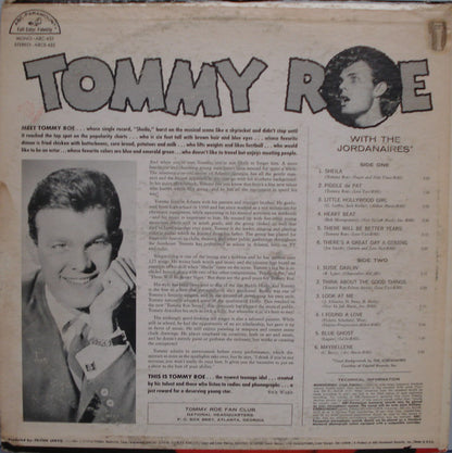 Tommy Roe : Sheila (LP, Album, Mono)