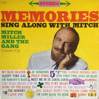 Mitch Miller And The Gang : Memories Sing Along With Mitch (LP, Album, Gat)