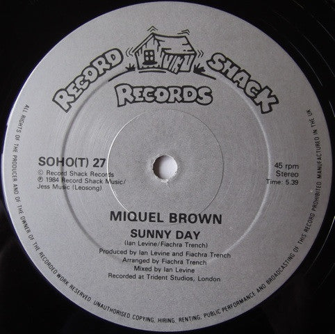 Miquel Brown : Black Leather (12", Single)