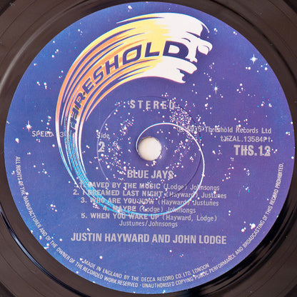 Justin Hayward & John Lodge : Blue Jays (LP, Album, Gat)