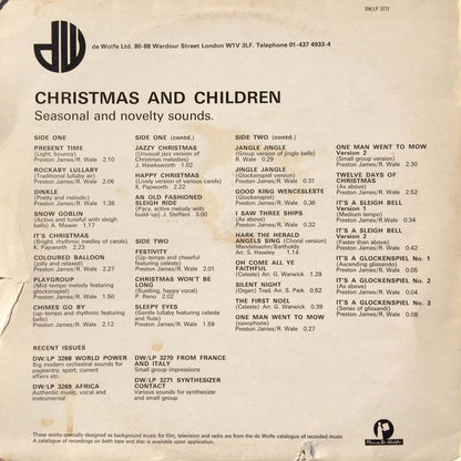 Various : Christmas And Children (LP)