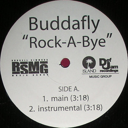 Black Buddafly : Rock-A-Bye (12")