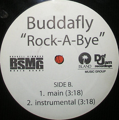 Black Buddafly : Rock-A-Bye (12")