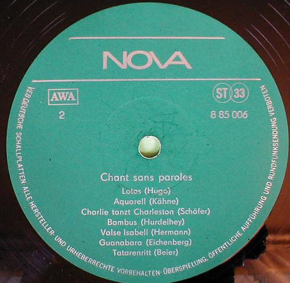 Various : Chant Sans Paroles (LP)