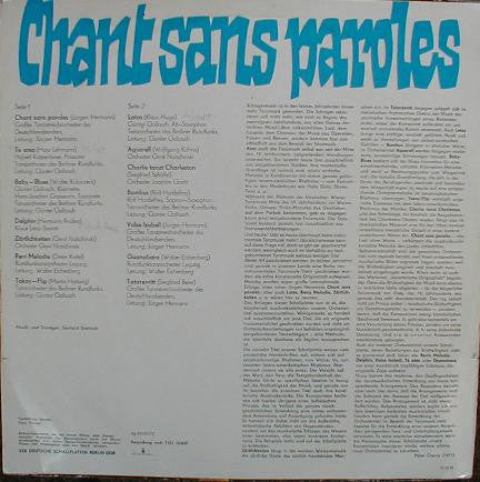 Various : Chant Sans Paroles (LP)