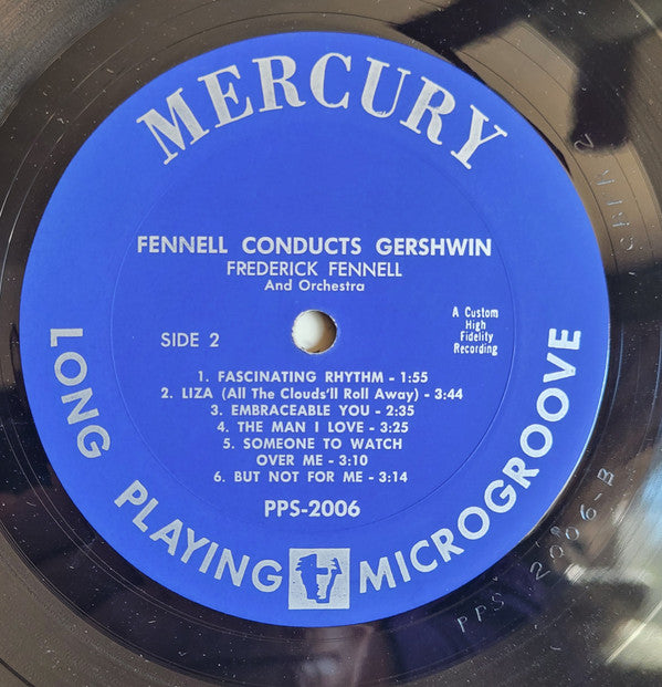 Frederick Fennell And Orchestra : Frederick Fennell Conducts Gershwin (LP, Mono)