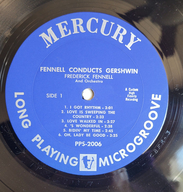 Frederick Fennell And Orchestra : Frederick Fennell Conducts Gershwin (LP, Mono)