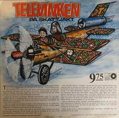 Anita & Televinken : Televinken På Skattjakt (LP, Mono)