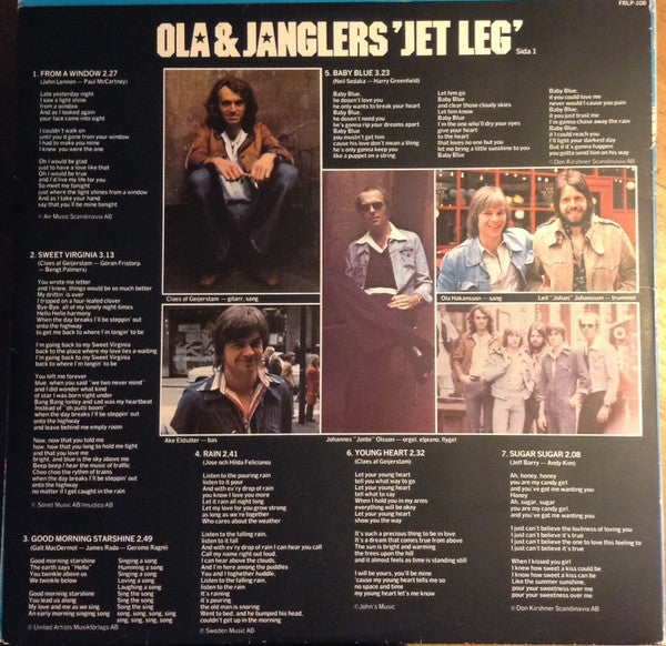 Ola & The Janglers : Jet Leg (LP)