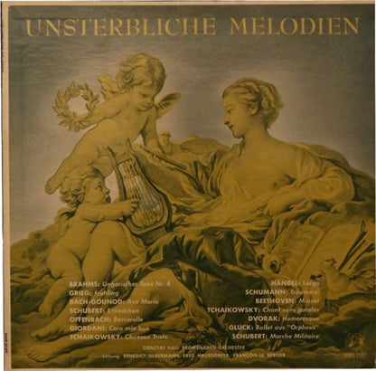 Various / Concert Hall Promenade Orchestra Leitung: Benedict Silberman, Fred Hausdörfer, François Le Berger : Unsterbliche Melodien (LP)